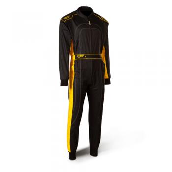 Speed Overall Hobby | DENVER HS-2 | schwarz,gelb | Gr. XXL